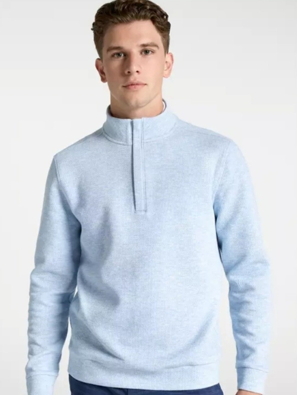 Walter Hagen Mens Size Small Performance 11 Midweight Quarter-Zip Golf Pullover